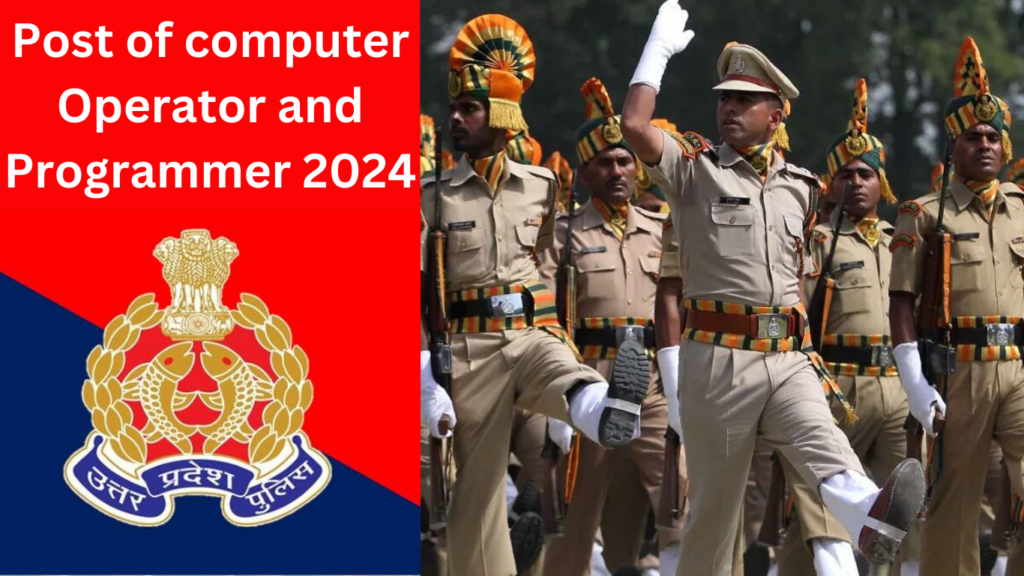 Post of computer Operator and Programmer 2024
